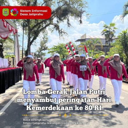 LOMBA GERAK JALAN TINGKAT KECAMATAN